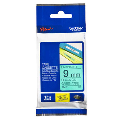 Brother TZe721 Labelling Tape 8 metres Labelling Tape(TZe-721) - 1