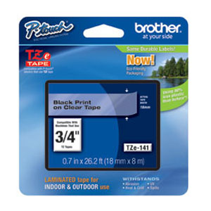 Brother TZe141 Labelling Tape 8 metres Labelling Tape(TZe-141) - 1