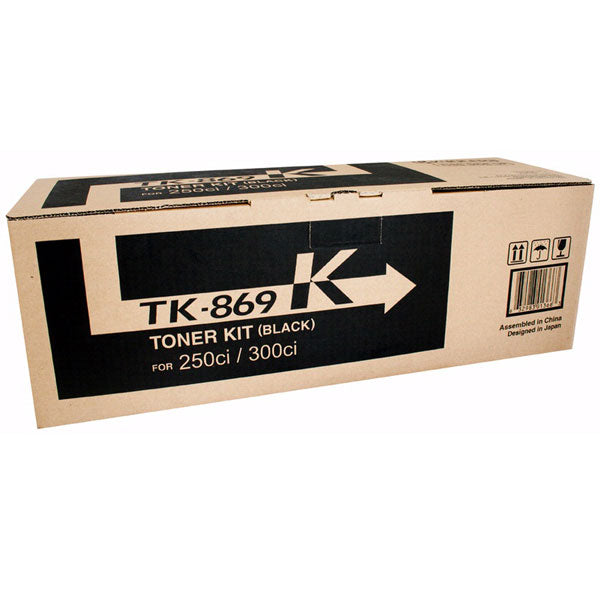 Kyocera TK869K Black Toner 20,000 pages Black(TK-869K) - 1