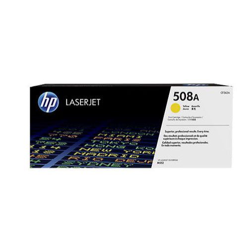 HP #508A Yellow Toner Cartridge 5000 pages (CF362A)(CF362A) - 1