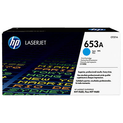 HP #653A Cyan Toner CF321A 16,500 pages(CF321A) - 1