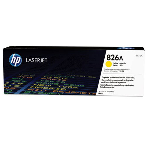 HP #826A Yellow Toner CF312A 31,500 pages(CF312A) - 1