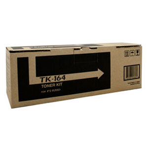 Kyocera TK164 Black Toner Kit 2500 pages at 5% Black(TK-164) - 1