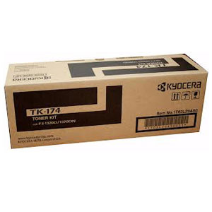 Kyocera TK174 Black Toner Kit 7200 pages at 5% Black(TK-174) - 1