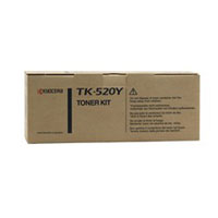 Kyocera TK520 Yellow Toner 4,000 pages Yellow(TK-520Y) - 1