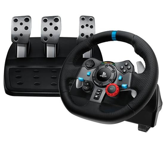 Logitech G29 Driving Force Racing Wheel & Pedal Set for PS5/PS4 & PC(941-000115) - 1