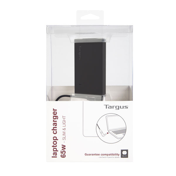 Targus Slim & Light Universal Laptop Charger 65W(APA047AU) - 2