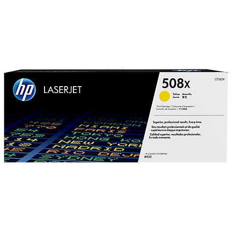 HP 508X High Yield Yellow Original LaserJet Toner Cartridge (CF362X)(CF362X) - 1