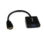 StarTech 24.5cm HDMI to VGA Male-Female Adapter Cable(HD2VGAE2) - 1