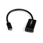 StarTech Mini DisplayPort to HDMI Adapter - 4K Active mDP 1.2 to HDMI(MDP2HD4KS) - 1