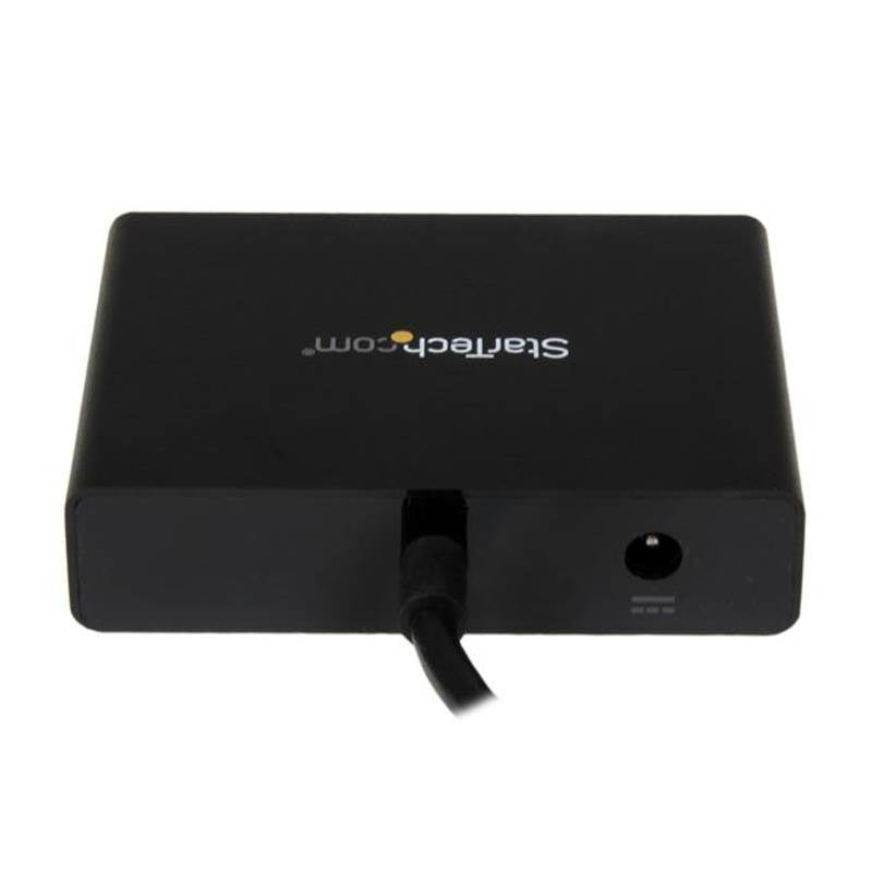 StarTech 3-Port Multi Monitor Adapter - DisplayPort MST Hub - Windows(MSTDP123DP) - 3