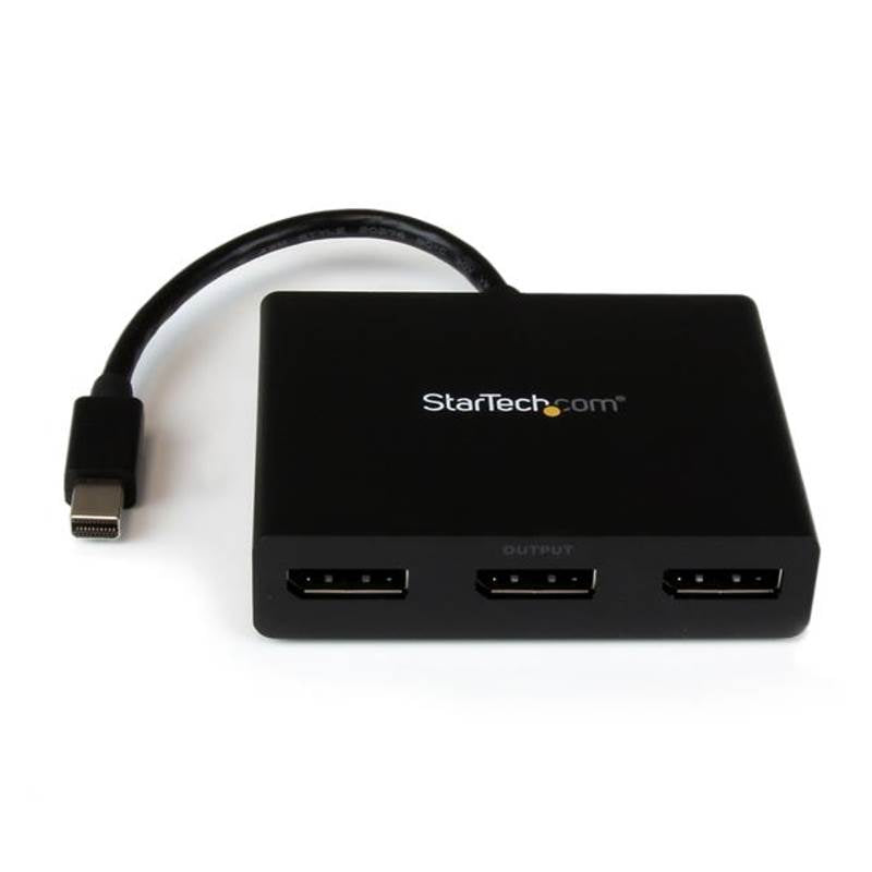 StarTech 3-Port Multi Monitor Adapter - Mini DisplayPort to DP MST Hub(MSTMDP123DP) - 1