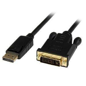 StarTech 3m DisplayPort to DVI Cable - DP to DVI-D Monitor Adapter M/M(DP2DVIMM6BS) - 1