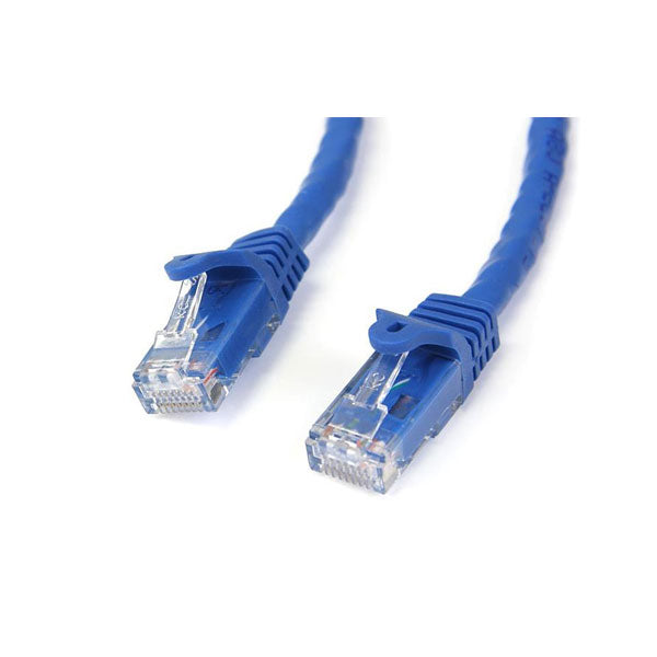 StarTech CAT6 Ethernet Cable 3m Blue 650MHz 100W Snagless Patch Cord(N6PATC3MBL) - 1