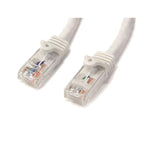StarTech CAT6 Ethernet Cable 3m White 650MHz 100W Snagless Patch Cord(N6PATC3MWH) - 1