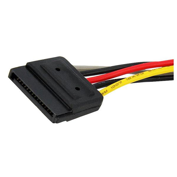 StarTech 15cm SATA Power Y Splitter Cable Adapter(PYO2SATA) - 3