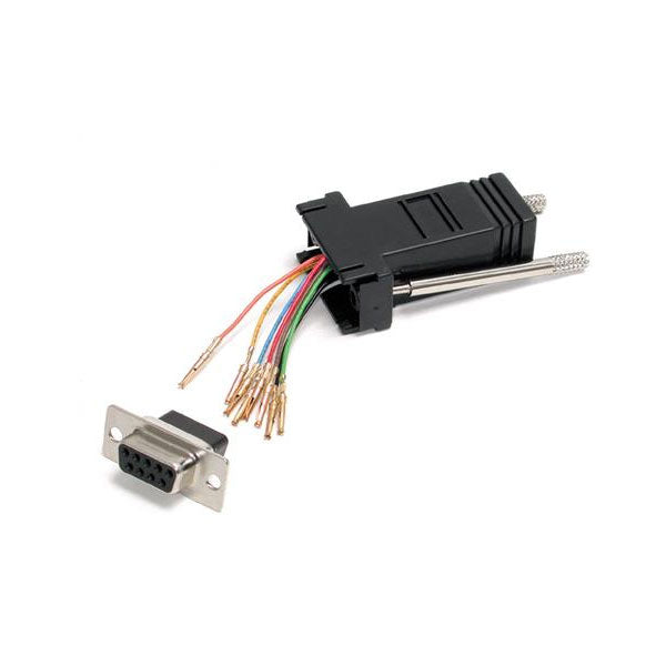 StarTech DB9 to RJ45 Modular Adapter - F/F(GC98FF) - 1