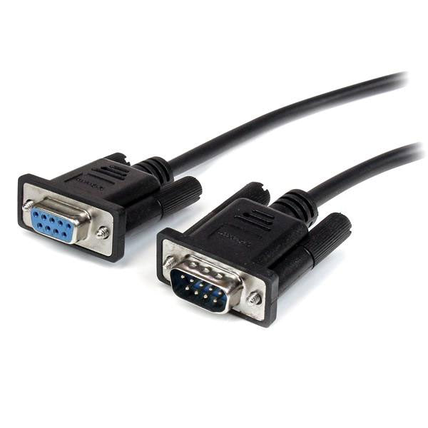 StarTech 3m Straight Through Serial Cable M/F BK(MXT1003MBK) - 1
