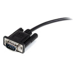 StarTech 3m Straight Through Serial Cable M/F BK(MXT1003MBK) - 3