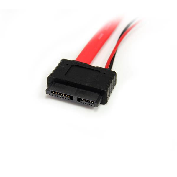 StarTech 50cm Slimline SATA to SATA Cable(SLSATAF20) - 2