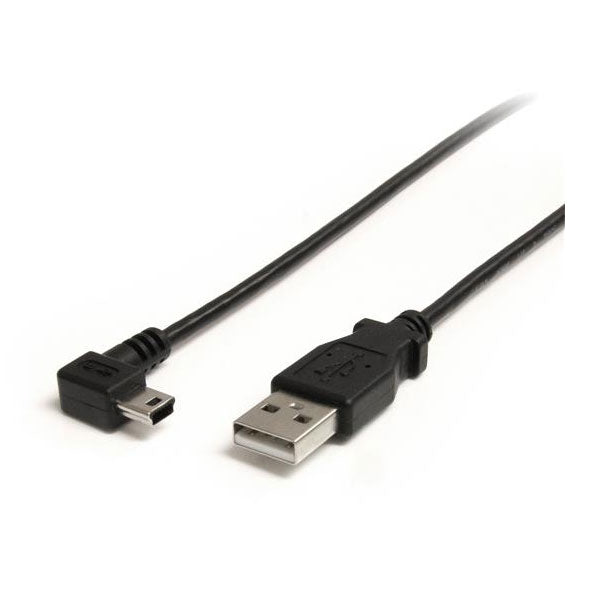 StarTech 90cm USB to Right Angle Mini USB Cable(USB2HABM3RA) - 1