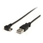 StarTech 90cm USB to Right Angle Mini USB Cable(USB2HABM3RA) - 1