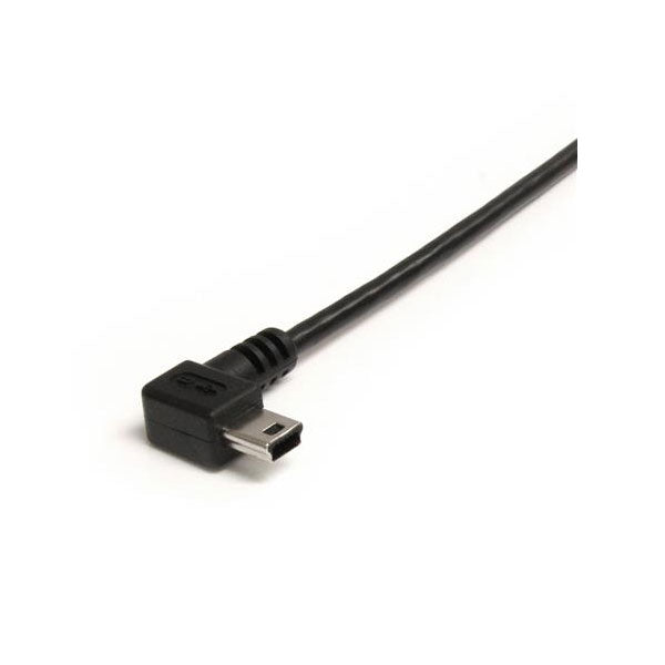 StarTech 90cm USB to Right Angle Mini USB Cable(USB2HABM3RA) - 2