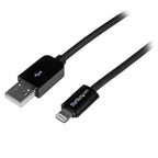 StarTech 90cm Black 8-pin Lightning to USB Cable(USBLT1MB) - 2