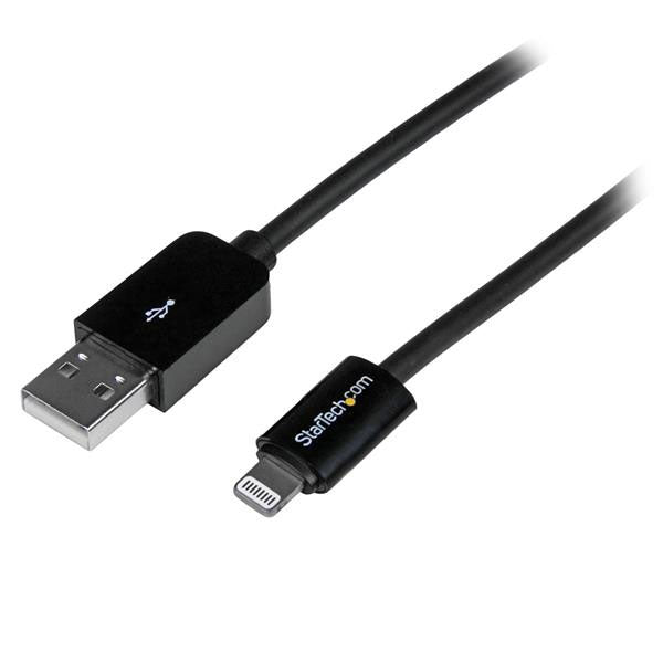 StarTech 90cm Black 8-pin Lightning to USB Cable(USBLT1MB) - 2
