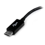 StarTech 12cm Micro USB to USB OTG Host Adapter(UUSBOTG) - 3