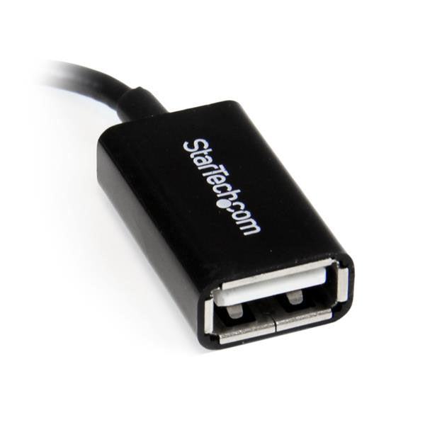 StarTech 12cm Right Angle Micro USB OTG Adapter(UUSBOTGRA) - 3