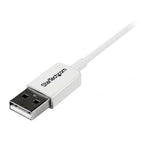 StarTech 2m White Micro USB Cable - A to Micro B(USBPAUB2MW) - 2