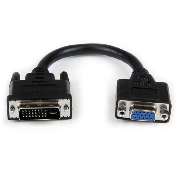 StarTech 20cm DVI to VGA Cable Adapter M/F(DVIVGAMF8IN) - 1
