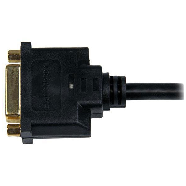 StarTech 0.2m HDMI to DVI-D Male-Female Adapter Cable(HDDVIMF8IN) - 3