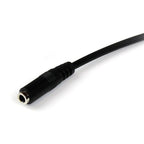 StarTech 3.5mm 4 Position Headset Extension Cable(MUHSMF2M) - 3
