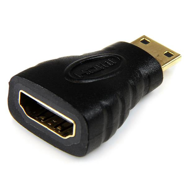 StarTech Mini HDMI to HDMI Adapter, 4K Ultra HD High Speed HDMI Adapter(HDACFM) - 1