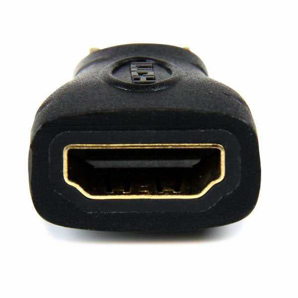 StarTech Mini HDMI to HDMI Adapter, 4K Ultra HD High Speed HDMI Adapter(HDACFM) - 2