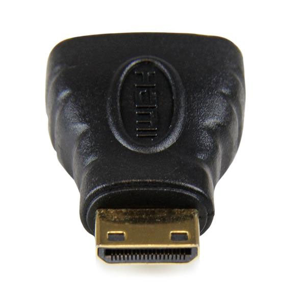 StarTech Mini HDMI to HDMI Adapter, 4K Ultra HD High Speed HDMI Adapter(HDACFM) - 3
