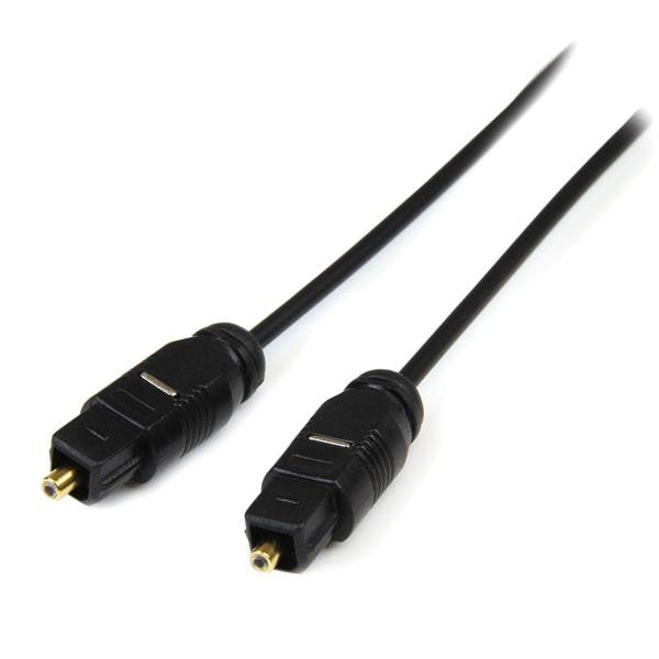 StarTech 4.6m Toslink Digital Optical Audio Cable(THINTOS15) - 1