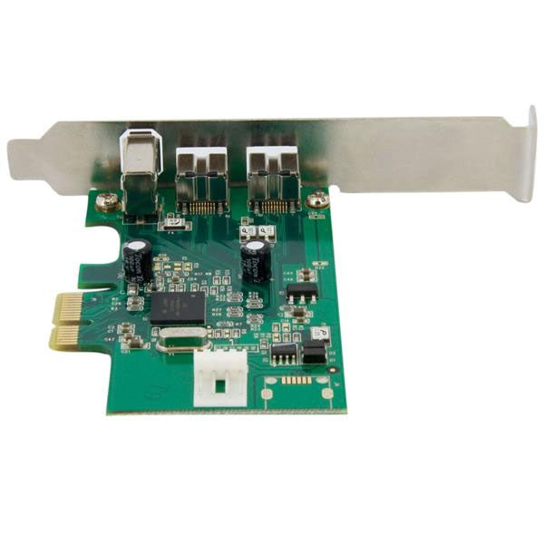 StarTech 3 Port 2b 1a PCI Express FireWire Card(PEX1394B3) - 2