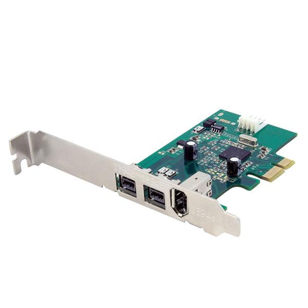 StarTech 3 Port 2b 1a PCI Express FireWire Card(PEX1394B3) - 3
