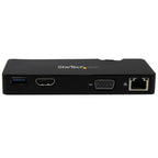StarTech Travel Docking Station for Laptops - HDMI or VGA - USB 3.0(USB3SMDOCKHV) - 2
