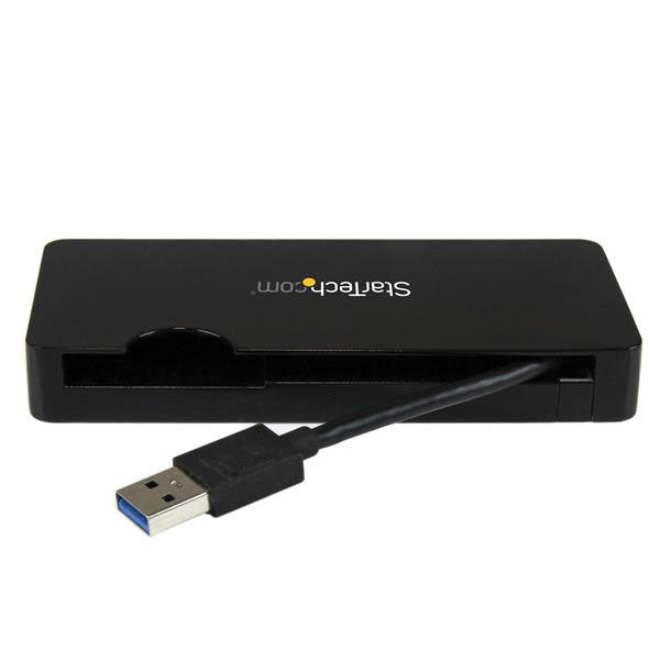 StarTech Travel Docking Station for Laptops - HDMI or VGA - USB 3.0(USB3SMDOCKHV) - 3
