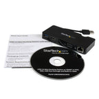 StarTech Travel Docking Station for Laptops - HDMI or VGA - USB 3.0(USB3SMDOCKHV) - 4