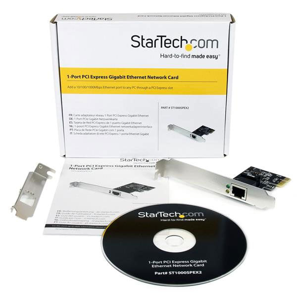 StarTech PCIe Gigabit Network Server Adapter NIC(ST1000SPEX2) - 5