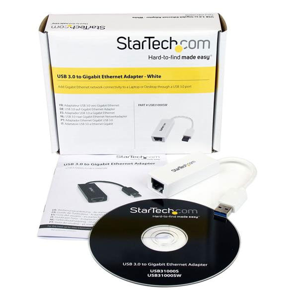 StarTech USB 3.0 to Gigabit Ethernet Adapter(USB31000SW) - 5