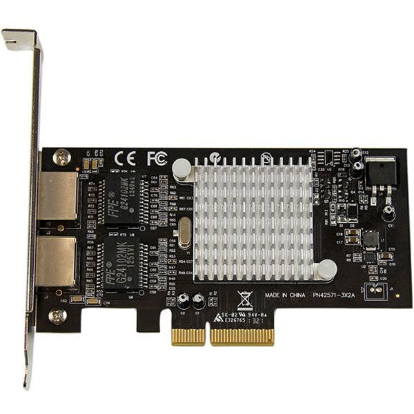 StarTech Dual Port Gigabit PCIe Network Card(ST2000SPEXI) - 1