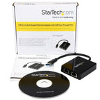 StarTech USB 3.0 Dual Port Gigabit Ethernet Adapter(USB32000SPT) - 5