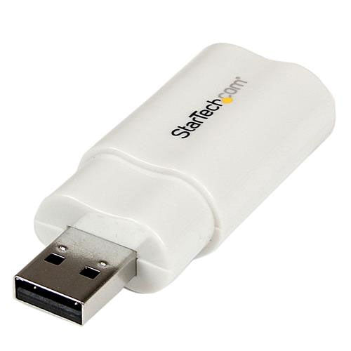 StarTech USB to Stereo Audio Adapter Converter(ICUSBAUDIO) - 2