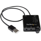 StarTech USB Sound Card Audio Adapter w/ SPDIF(ICUSBAUDIO2D) - 1
